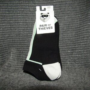 Pair Of Thieves Crew Socks Mens 6-12 Multi-Color Stripes 3 Pack